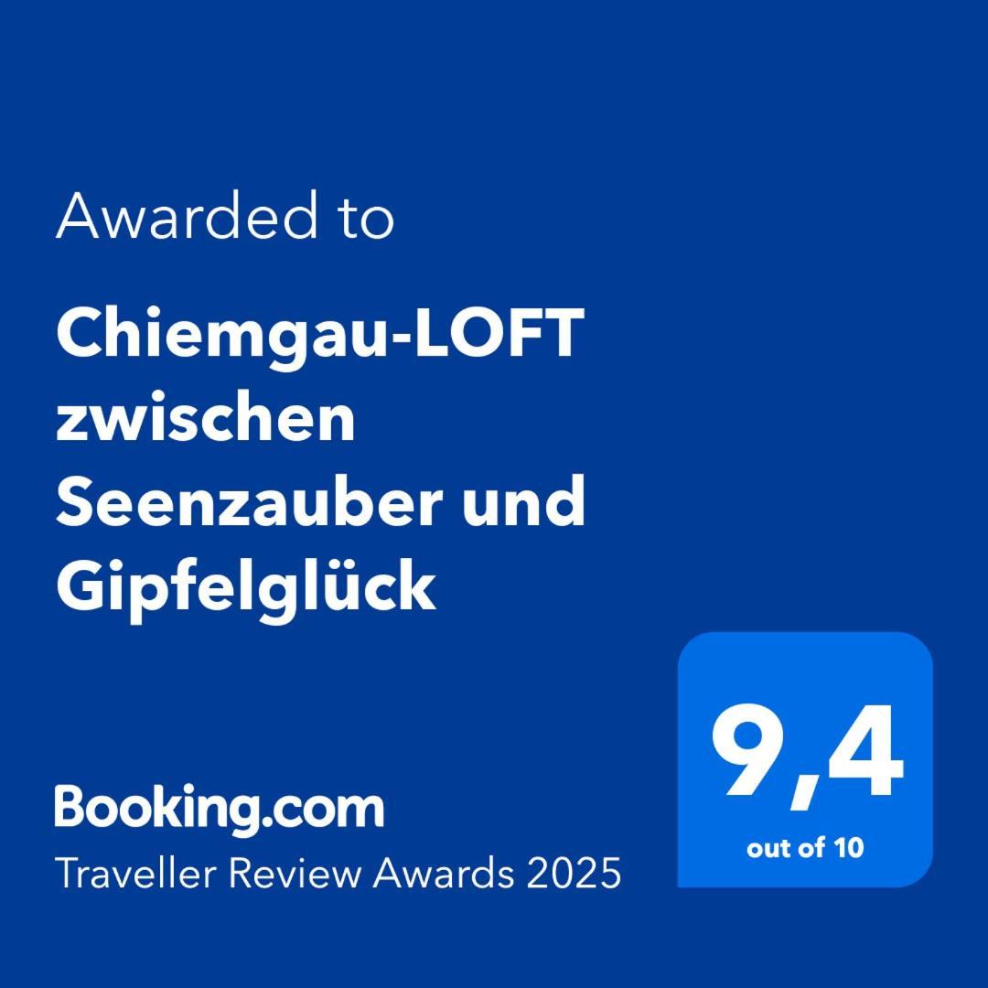 Chiemgau-Loft Zwischen Seenzauber Und Gipfelglueck Riedering Ngoại thất bức ảnh